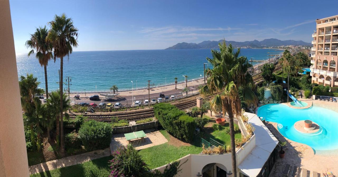 Cannes Apartment With Sea View, Aircondition And Parking Exterior foto