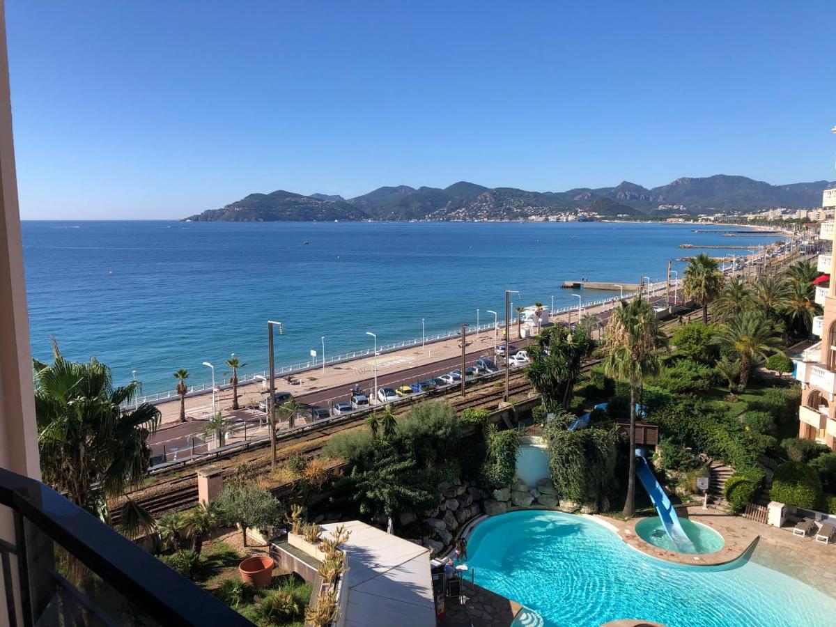 Cannes Apartment With Sea View, Aircondition And Parking Exterior foto
